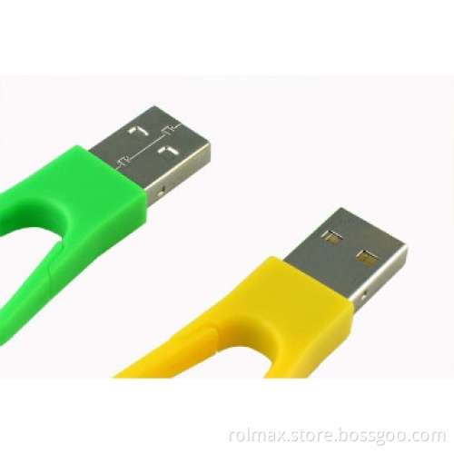 Hang buckle plastic usb flash drive